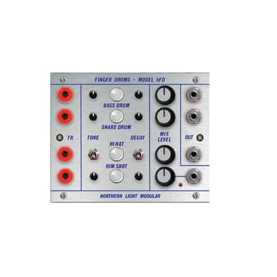 Northern Light Modular Finger Drums Model hFD & Morphing Mixer Model hMM - Silver image 3