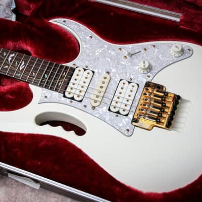 IBANEZ MIJ JEM7V-WH Steve Vai Signature "White + Rosewood" (2006) image 2