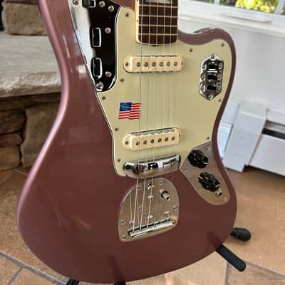 Fender 50th Anniversary Jaguar 2012 - Burgundy Mist Metallic image 2