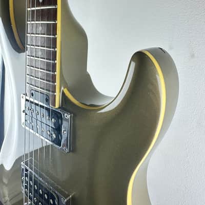 Yamaha Rgx320Fz Silver Solid Body Electric Guitar mid 2000s image 5