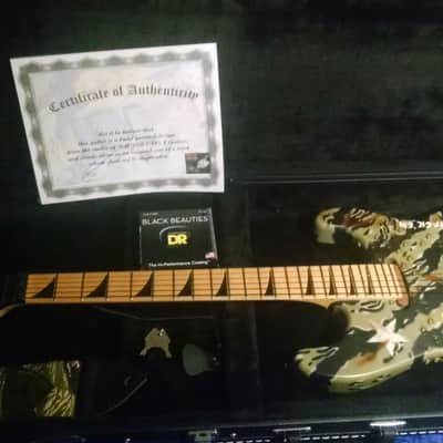 2016 Charvel San DImas RCA Custom M48 Tank Camo Guitar W/case + Candy image 21