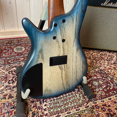 Ibanez SR605E-CTF 2024 - Cosmic Blue Starburst Flat image 6