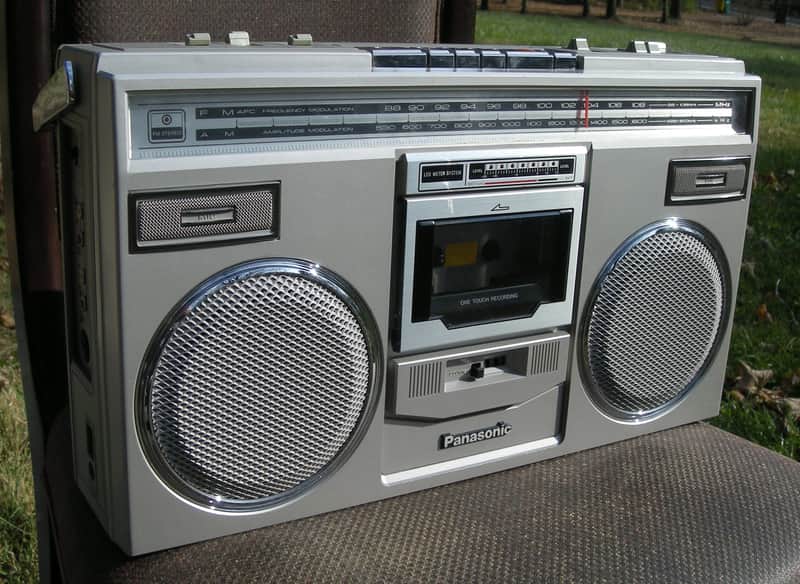 Vintage Panasonic Boombox ! 80's Jambox, RX-5100, radio. Great shape! Tape player image 1