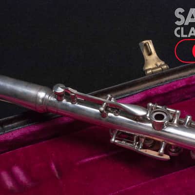 Vintage King Bb Metal Clarinet – H.N. White Co. – 100% Playable image 7