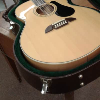Alvarez AJ60SC12 Artist Series Jumbo 12-String Cutaway  2005 Natural image 13