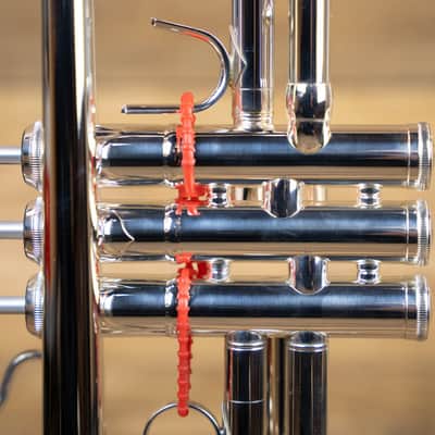 B&S Challenger I 3137-S Bb Trumpet - Silverplated w/ Case image 6