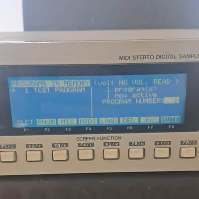 Akai S2800 MIDI Stereo Digital Sampler 1992 - White image 10