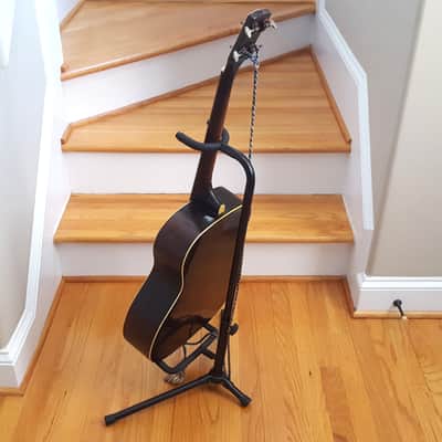 Harmony Roy Smeck Professional Tenor Guitar 1930s - Sunburst Mahogany image 8
