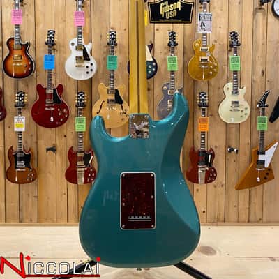 Fender American Professional Classic Stratocaster, Rosewood Fingerboard, Faded Sherwood Green Metallic image 11