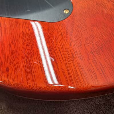 PRS 2020 35th Anniversary Custom 24 10-Top Pattern Regular McCarty Sunburst w/OHSC (476) USED image 14