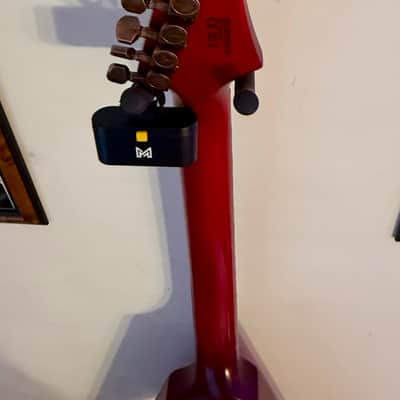 Solar V2.6TBR SK – TRANS BLOOD RED MATTE with SD Nazgul / Sentient Pickups & Solar padded bag! image 7