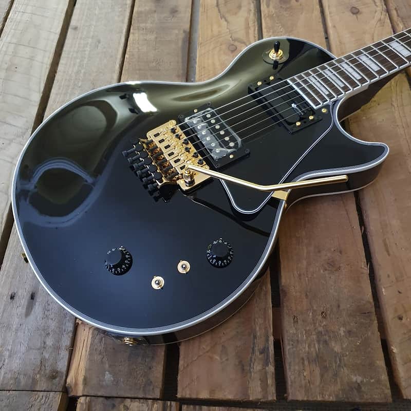 Electric Guitar With Sustainer Fernandes Burny Les Paul | Reverb