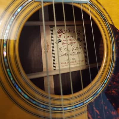 Martin Om-40 Mid 2000s - Rory Block signature 37 of 38 image 2