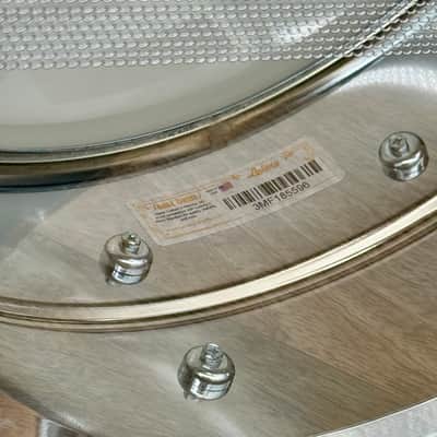 Ludwig LM402 Supraphonic 6.5x14" 10-Lug Aluminum Snare Drum - Chrome-Plated image 16