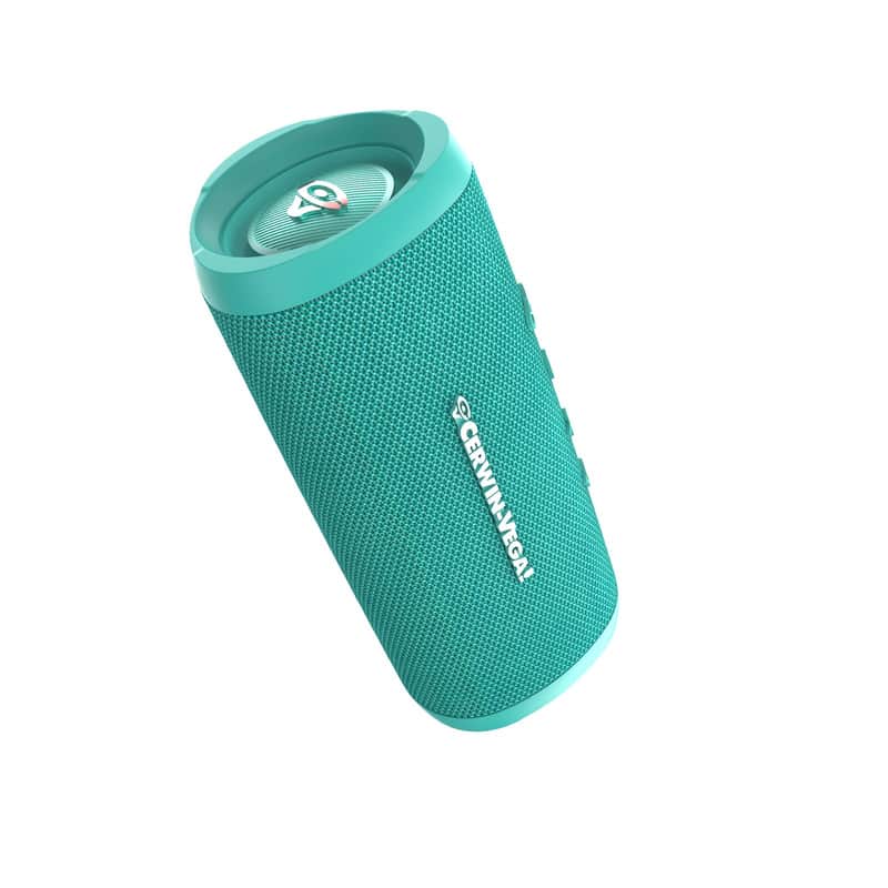 Cerwin-Vega VEGAMINI VMGRN Portable Bluetooth Hand Held Speaker with Strap,Green image 1