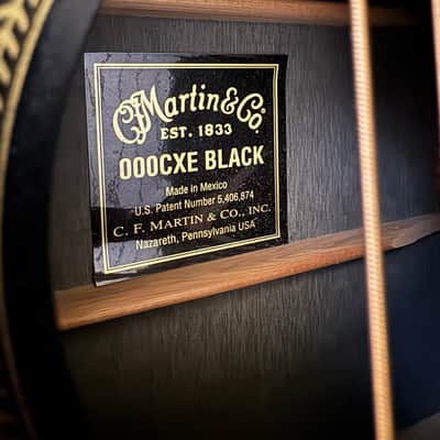 Martin X-Series 000CXE Black w/SKB Case image 4