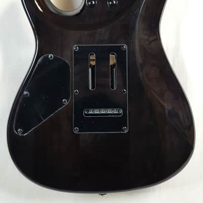 Ibanez AZ24S1F Standard, Flame Maple Top, Transparent Black Sunburst image 9