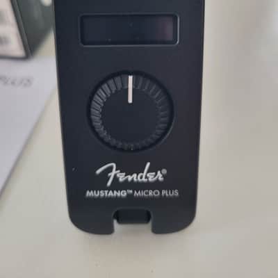 Fender Mustang Micro Plus Guitar Headphone Amp 2024 - Present - Black image 2