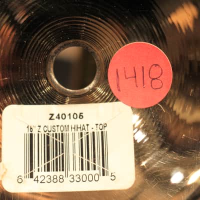 Zildjian Z Custom 15" Hi-Hats Cymbal - Demo! image 10