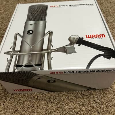 Warm Audio WA-87 R2 Large Diaphragm Multipattern Condenser Microphone 2020 - Present - Nickel image 4