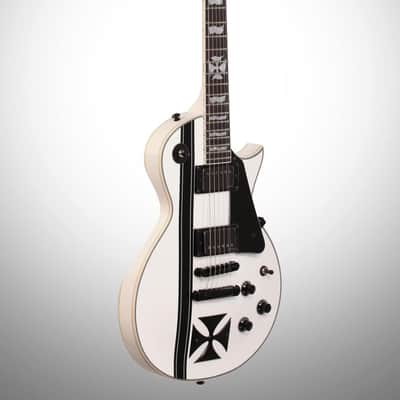 ESP LTD James Hetfield Iron Cross Electric Guitar, Snow White image 5