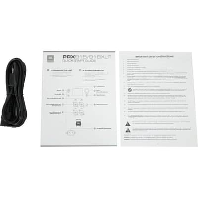 JBL PRX918XLF 18" Active Subwoofer 2022 - Present - Black image 7
