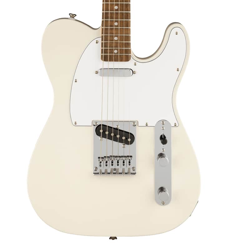 Squier Affinity Series Telecaster - Olympic White w/ Laurel FB image 1