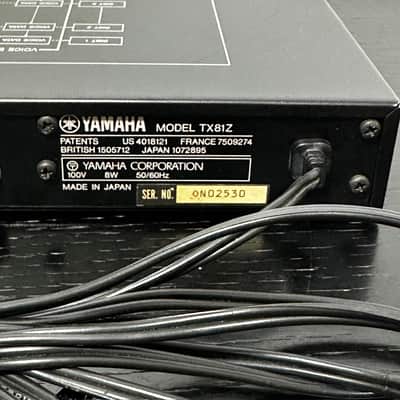 Immagine YAMAHA TX81Z - 9