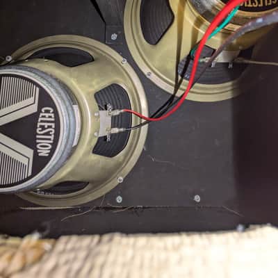 Zilla 2x12" cabinet Celestion G12 speakers - Cream, matt image 21
