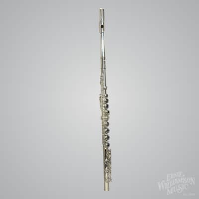 Yamaha YFL-362HY Flute B Foot Silver Plated Body image 1