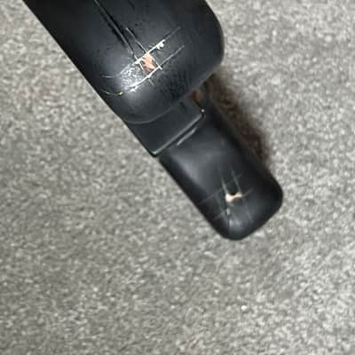 Fender American Stratocaster guitar body black matte image 9