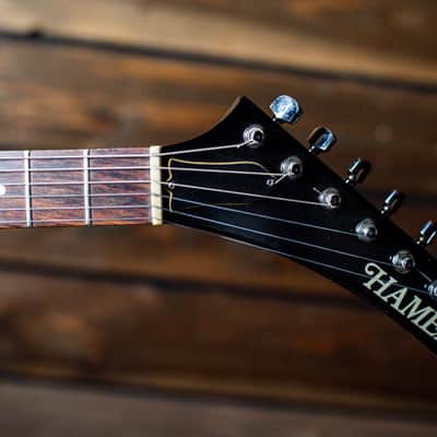 1982 Hamer Standard w/very rare sustain block tremolo. 4 digit serial and very clean image 7