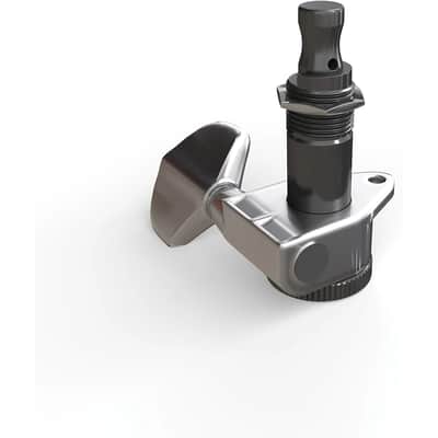 D'Addario Auto Trim Machine Heads - 3 A Side Chrome image 2