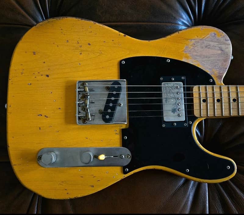 Fender Telecaster '52 RI Custom Build with Keith Richards Micawber relic