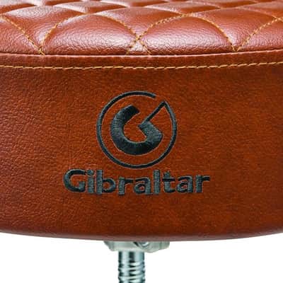 Gibraltar 9808RS-BR Limited Edition 15" Drum Throne, Chestnut image 10