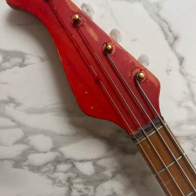Ultra Rare Circa 1960 Fenton Weill Contra Bass Lefty Left Handed Lefthand Rare Vintage Burns image 7