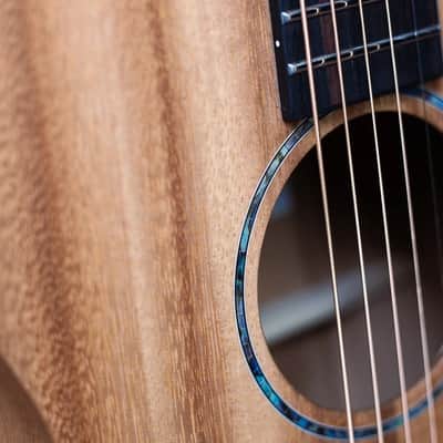 Faith Nomad Mini-Neptune Electro - Trembesi All Solid Travel Electro Acoustic Guitar & Gigbag image 8