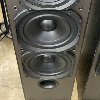 Paradigm tower speakers  Studio 100 v2 1999 Black image 3