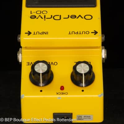 Boss OD-1 Overdrive 1986 Japan s/n 653700 with JRC4558DD op amp as used by Pete Townshend and Billy Duffy and many more .. image 7