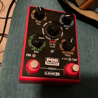 Line 6 POD Express 2024 - Present - Red / Black image 1