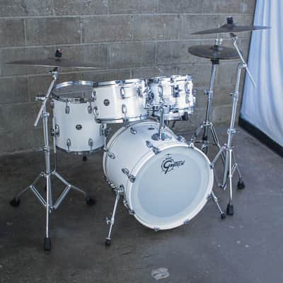 Gretsch Renown Piano White 5-Piece Kit (20/14/12/10/SD) image 5