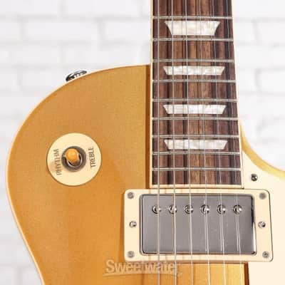 Gibson Les Paul Standard '50s Electric Guitar - Gold Top (LPS5PGTNHd1) image 6