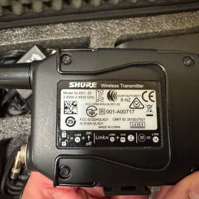 Shure Shure Beta-98H + Wireless System GLX-D + GLXD4 - Receiver image 3