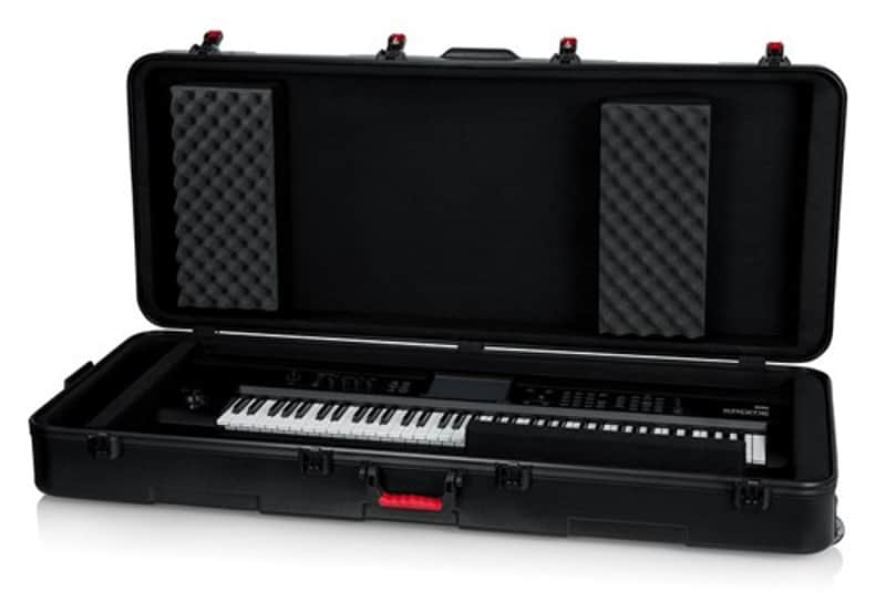 Gator GTSA-KEY76D TSA ATA Deep 76-note Keyboard Case with Wheels image 1