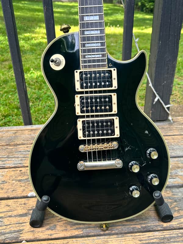 Epiphone Les Paul Custom Black Beauty 3-Pickup | Reverb