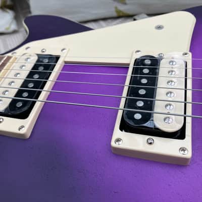 Epiphone Les Paul Classic Worn 2020 - Worn Purple - As New image 7