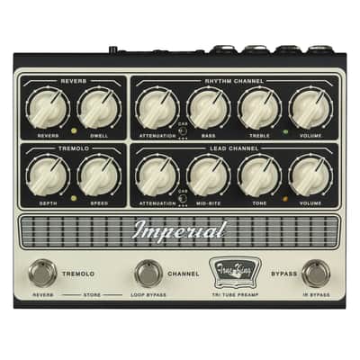 Tone King Imperial Tube Preamp Pedal with IR and MIDI image 1