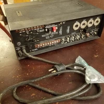 Bogen MX30A Mixer Amplifier 30 Watt 7868 Tube Amp PA Head 1965 - Black image 12