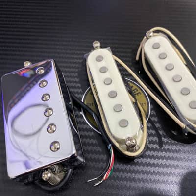 Suhr Thornbucker Nickel Finish & Suhr V60 Low Peak with Ibanez DMX9 H-S-S 9 Channels | Azes40 Switch | image 1