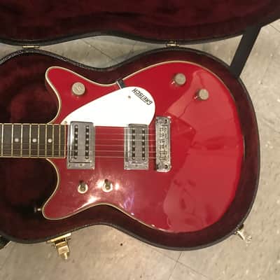 Gretsch Electromatic Dou-Jet  G2923, Fierebird Red 1999  Firebird Red image 3